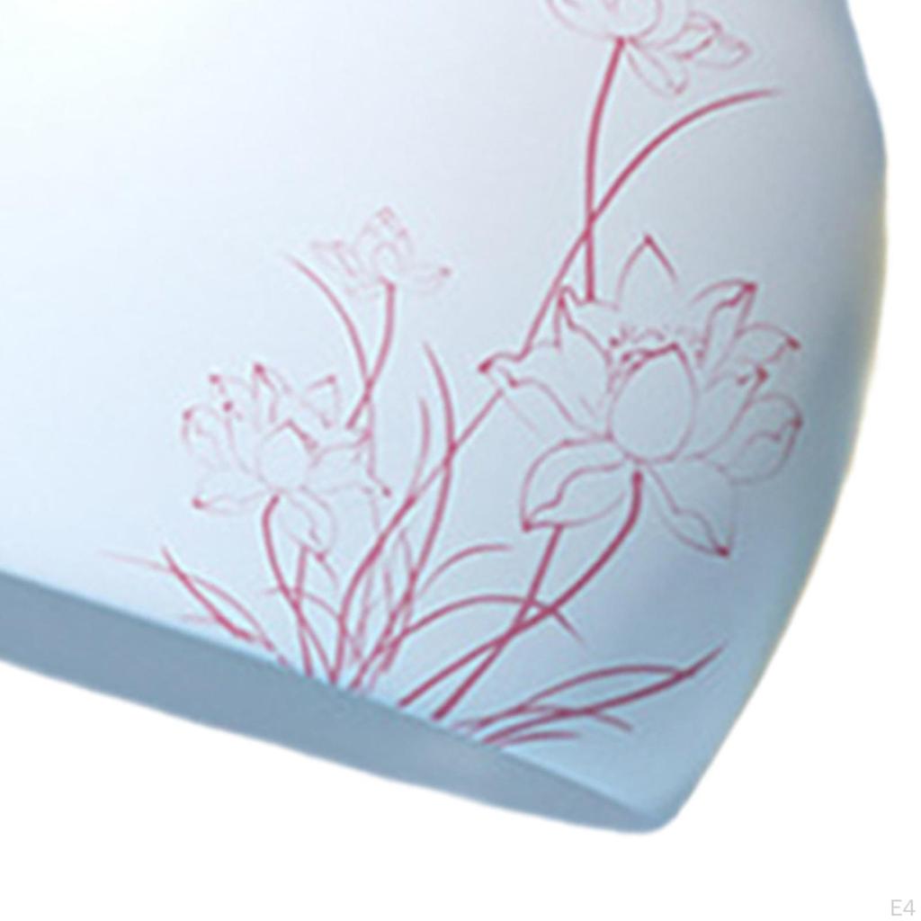 Silicone Swim Cap Bathing Easy Put On and Remove Study Soft Swimming Hat for Water