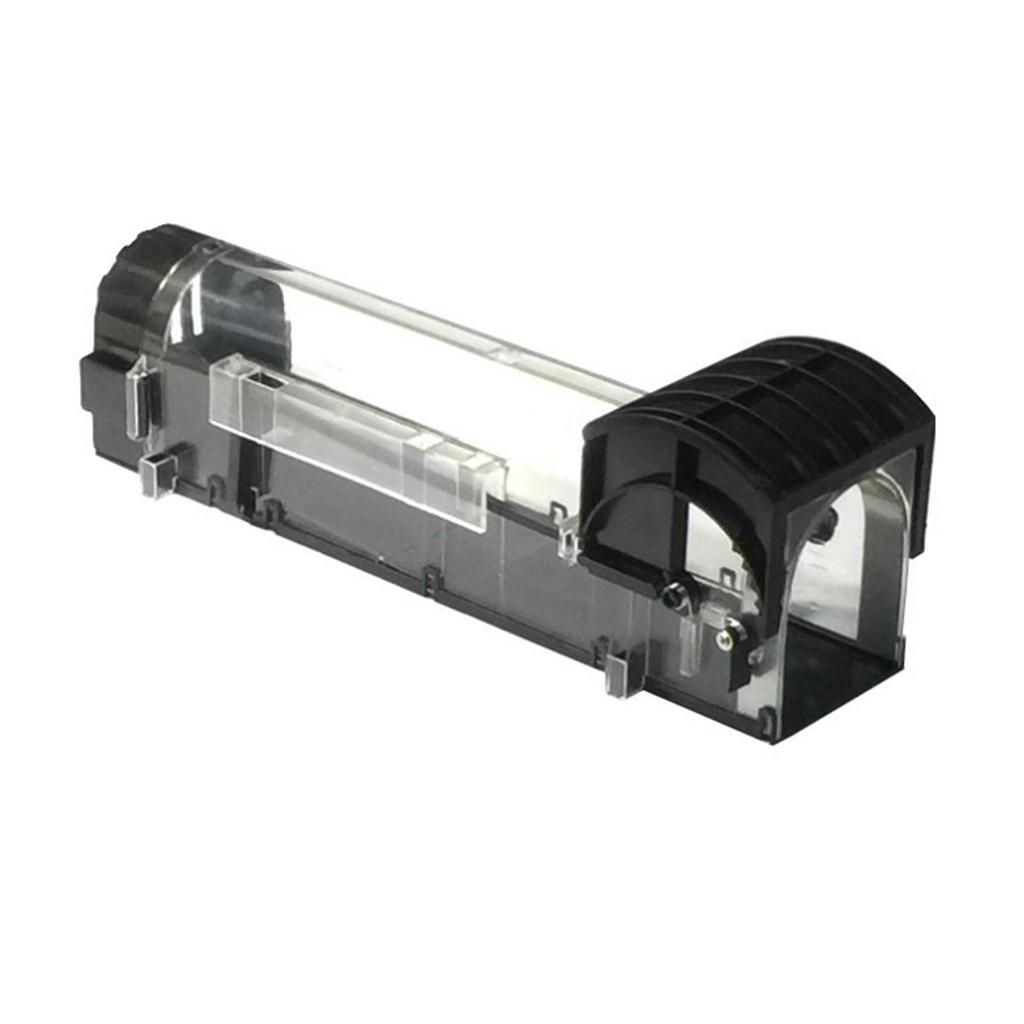 Automatic Mouse Trap High Sensitivity Self Locking Door Plastic Mouse Catcher Mice Trap for Home Indoor Transparent