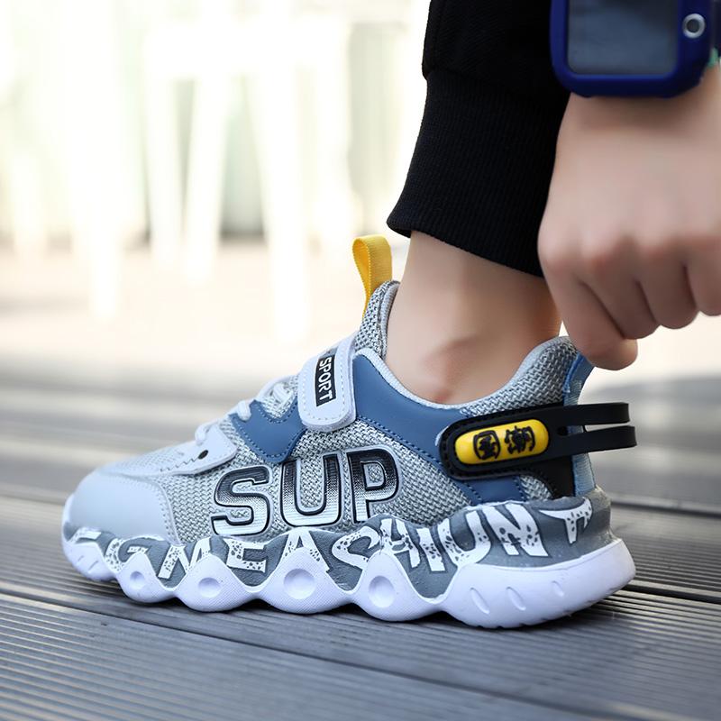 Детская противоскользящая износостойкая модная спортивная обувь — фото 13