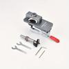 1 Set 35mm Aluminum Cabinet Hinge Jig Precision Locking Dual Jig Fixed Hinge Drill Jig With Complete Accessories