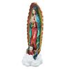 Virgin Mary Statue 11.8 Inches Our Lady of Guadalupe Figurine Hand Painted