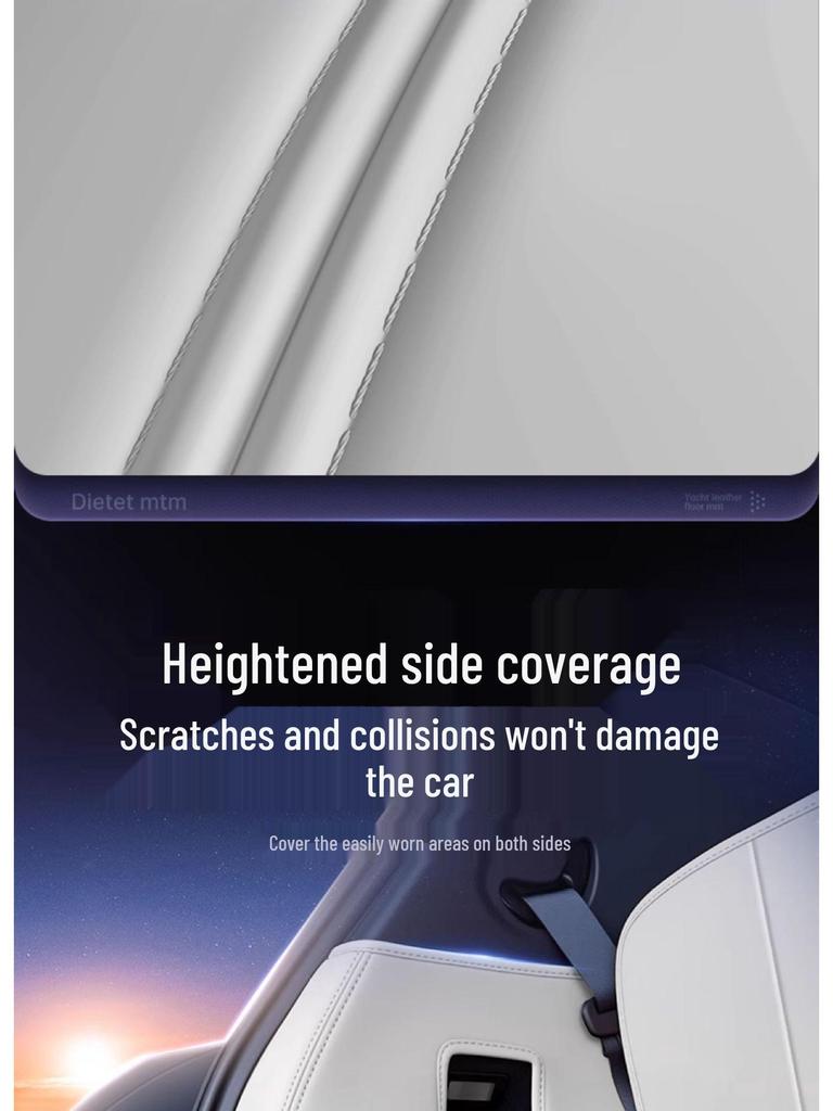 Zeekr 9X Trunk Mat Full Coverage 2025: Tail Box Interior Modification Accessory