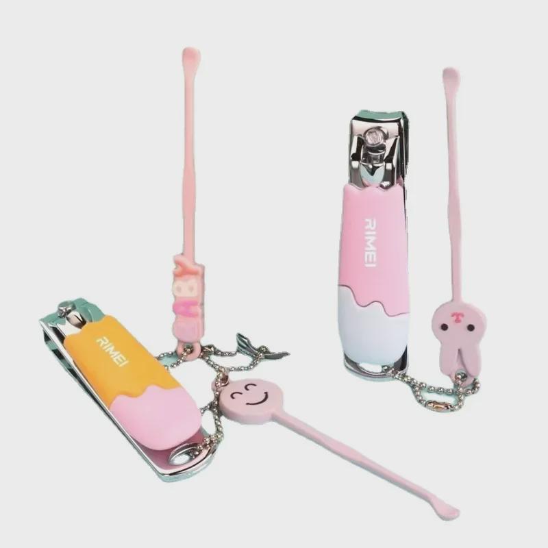 Jinda 066 Student Cartoon Nail Clippers with Ear Spoon and File