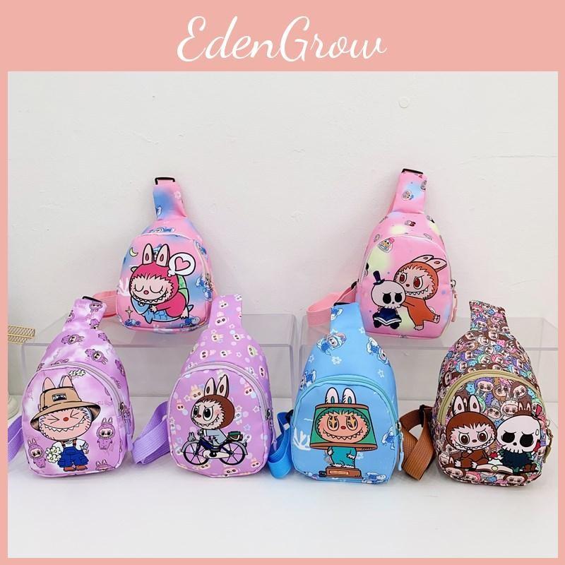 Shoulder Single Print Crossbody Chest Bag For Kids Nylon Durable Gift