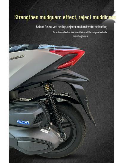 Honda Forza NSS350 (2020-2024) Modified Extended Rear Fender Mudguard