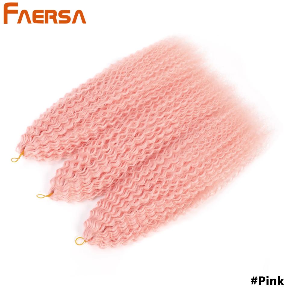 

Афро-кудрявые вьющиеся волосы для наращивания, синтетические африканские плетенные крючком волосы для афро-женщин, 20-30 дюймов, омбре, розовый имбирь для женщин 30 Inch