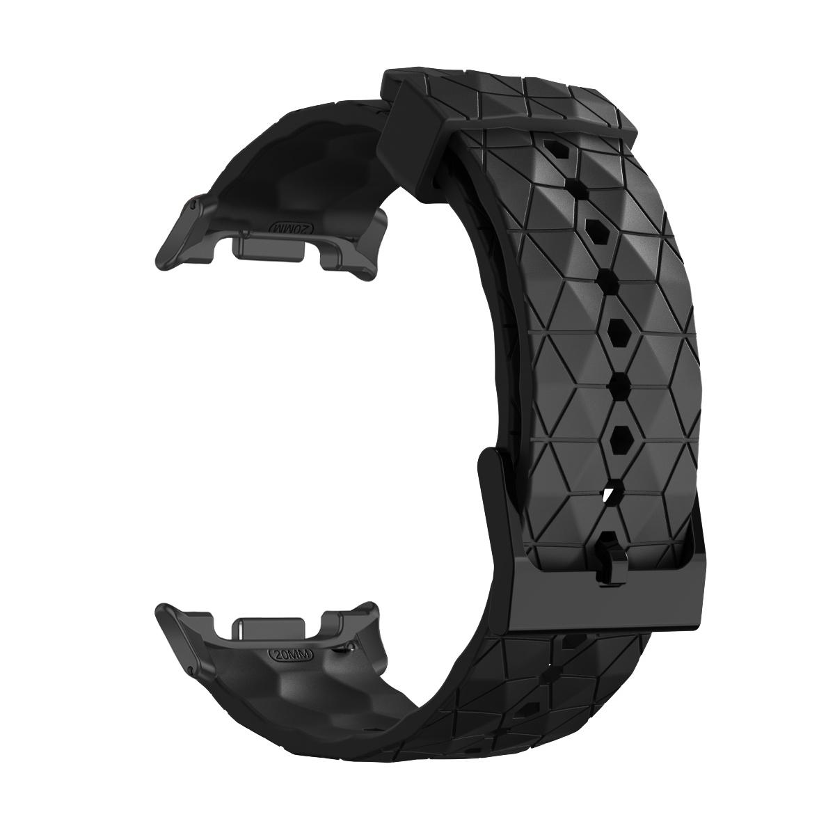 

Плавательный силиконовый ремешок для Samsung Galaxy Watch 8 Classic 46мм 40мм 44мм Мягкий дышащий браслет для Galaxy Watch Ultra 47мм 2025 Ремешок Galaxy Watch 8 40mm чёрный