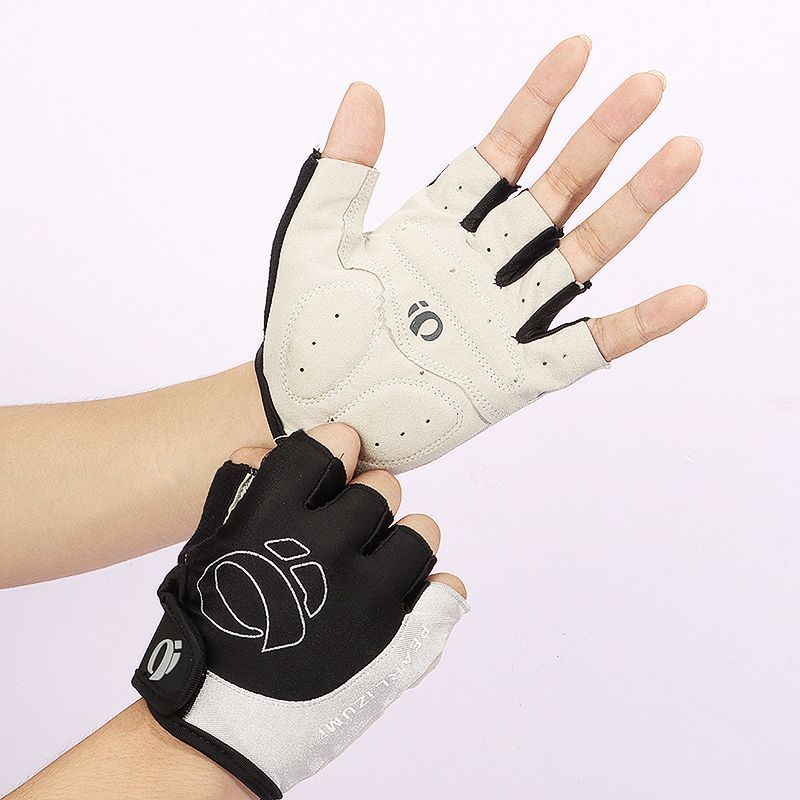 1 Paar Reithandschuhe Haushalt Stoßdämpfende Halbfingerhandschuhe Mountainbike Stoßdämpfende Handschuhe Outdoor Sportausrüstung