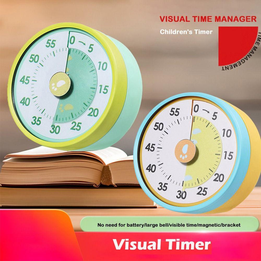 Magnetic 60 Minute Countdown Timer Kids Time Management Tools Desk Timer New Visual Timer  Student