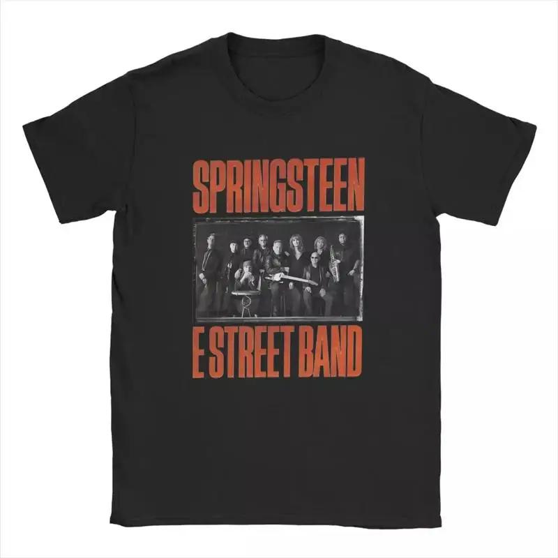 Unisex Springsteenn E Street Guitarist Band T Shirt Vintage Rock Music Tour Cot