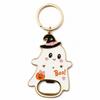 Halloween Ghost Pumpkin Bottle Opener Keychain Set Dia De Los Muertos Party Decorations Favors