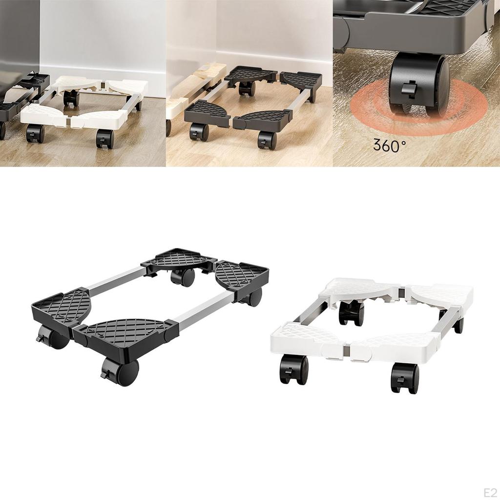 Computer Holder Desktop Stand Adjustable Mobile CPU for Floor Carpet