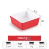 Imitation Porcelain Melamine Dipping and Snack Dish for Restaurants