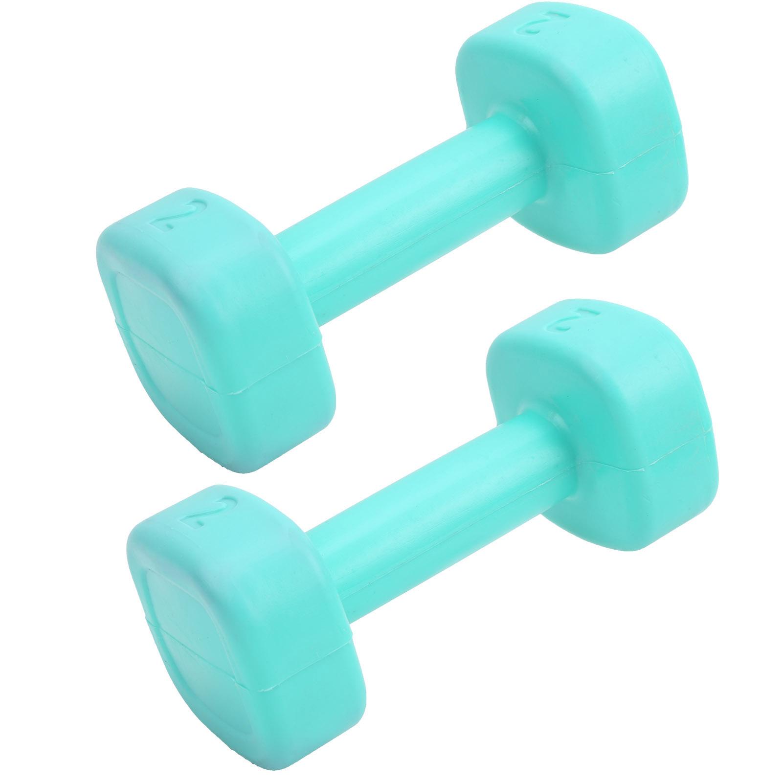 

1 пара жіночих фітнес-гантелей з наповнювачем, дитяче тренажерне обладнання для дому для йоги, трав янисто-зелений grass зелений колір