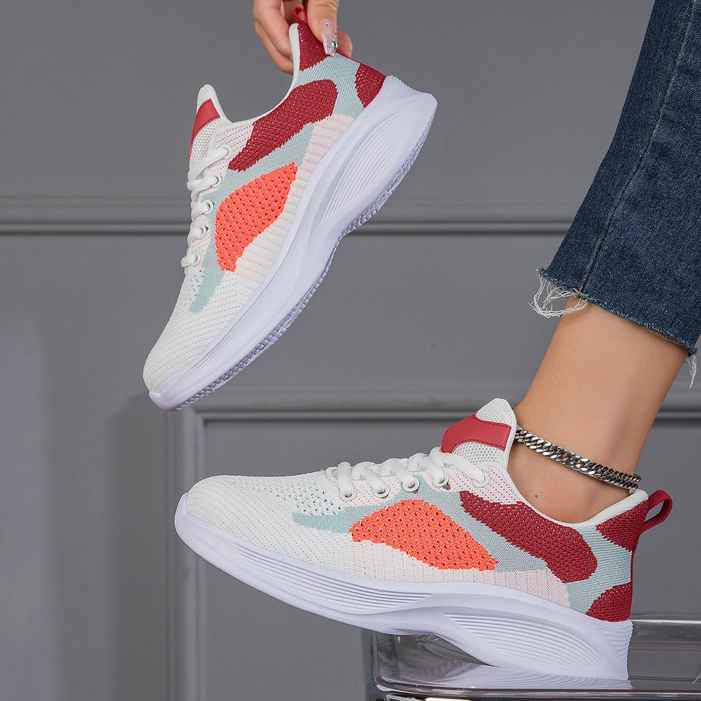 TUINANLE נעלי סניקרס קז'ואל לנשים - בד ובטנה נושמים - נוחות לאורך כל השנה, מתאימות לחופשות חוף, נסיעות ושימוש יומיומי