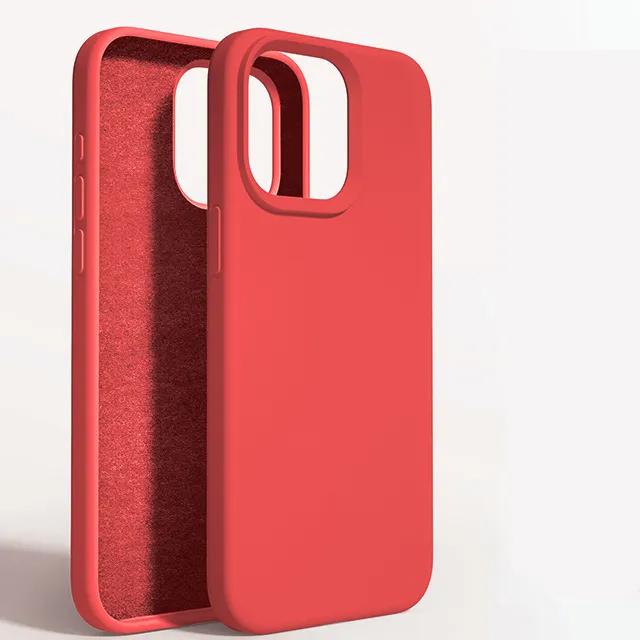 Luxury Silicone Shockproof Case For Apple iPhone15 14 13 12 11 Pro Max Phone Cases For 13 12 Mini X XS XR 6 7 8 14 15 Plus Cover