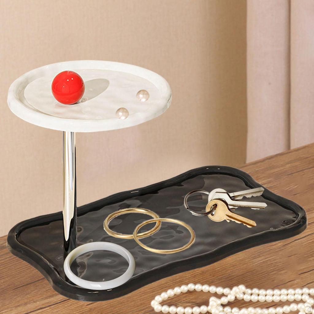 2 -level Jewelry Tray Manual Perfume Organizer
