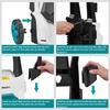Yofidra Pistola Idropulitrice Elettrica ad Alta Pressione 250Bar 2500W Pulitore per Giardino e Industria Pistola a Spruzzo Lavatrice Acqua Ugello Regolabile 180°