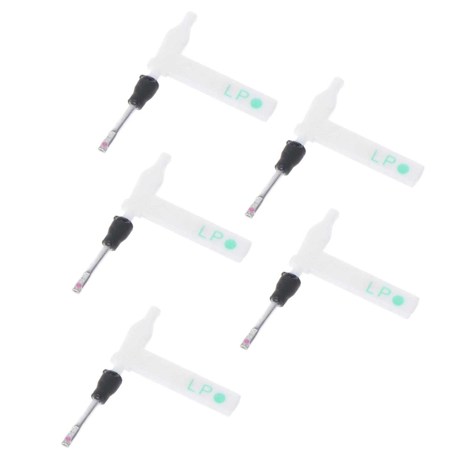 

Набор из 5 игл для проигрывателя, игла для фонографа, запчасть, сменная игла, стилусы для проигрывателя, подходят для проигрывателей