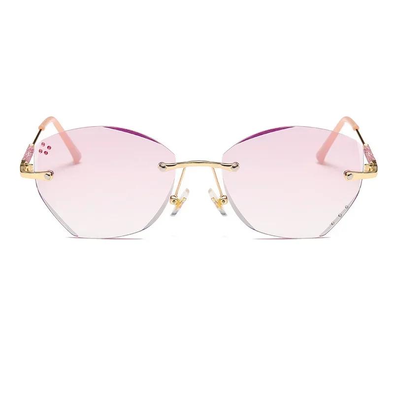 Women Stylish Butterfly Reading Glasses Men Ladies Fashion Anti-blue Light Presbyopia Vintage Rimless Far Sight Eyeglasses