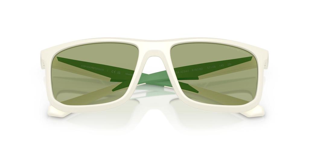 Sunglasses 0EA4234U MATTE WHITE 57 [Emporio Armani]