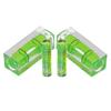 4Pcs Square round Level Bubble Small Leveller For Leveling Tubular 40mm Woodworking Horizontal Measuring Tools