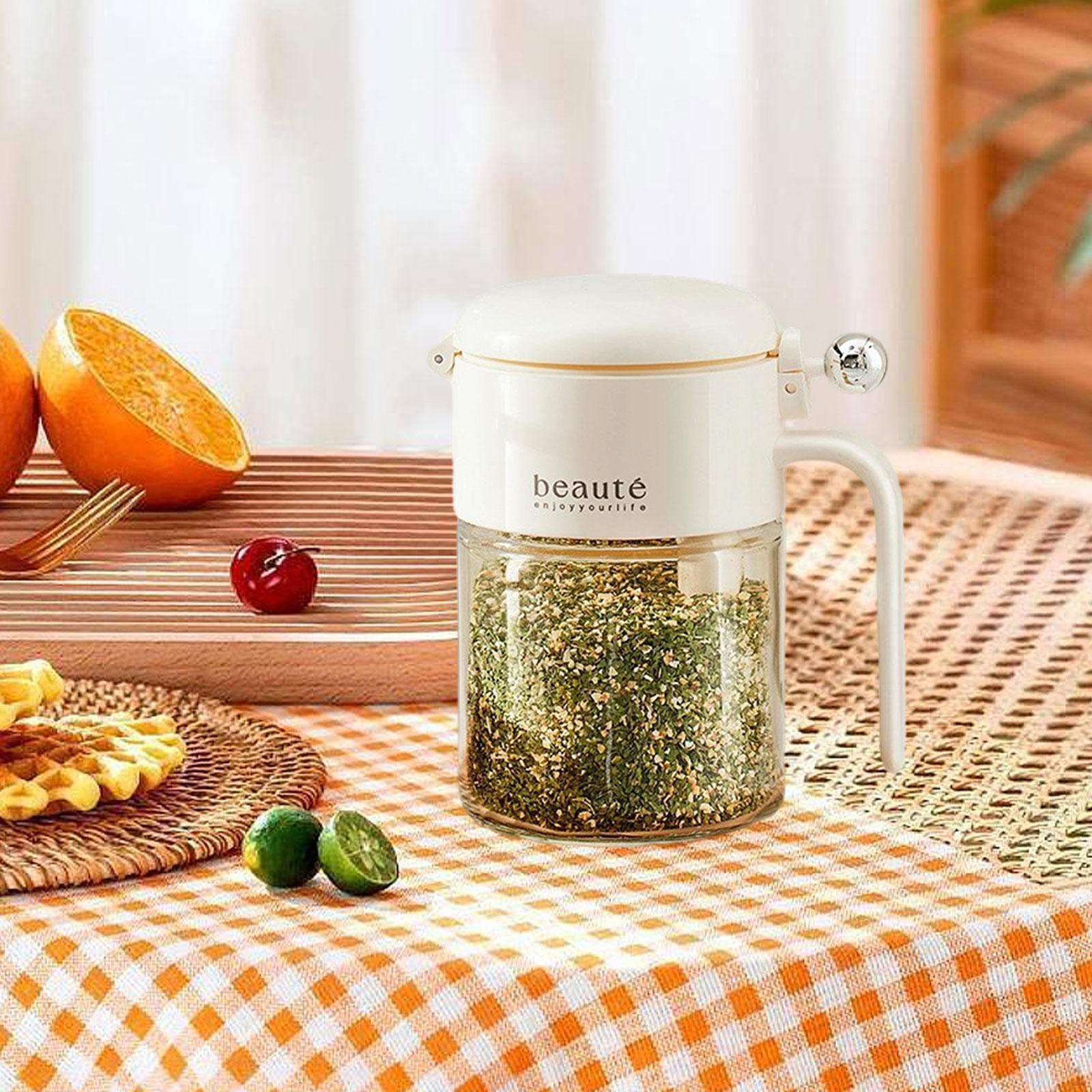 

13,5 унций Герметичный Пыленепроницаемый Компактный Пустой Премиум Удобный Многофункциональный Флакон для Специй белый