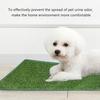 Tapis de pipi pour animaux de compagnie, absorbant, sans odeur, fabrication soignée, résistant à l'usure, tapis d'entraînement pour chien, pour une maison propre et confortable