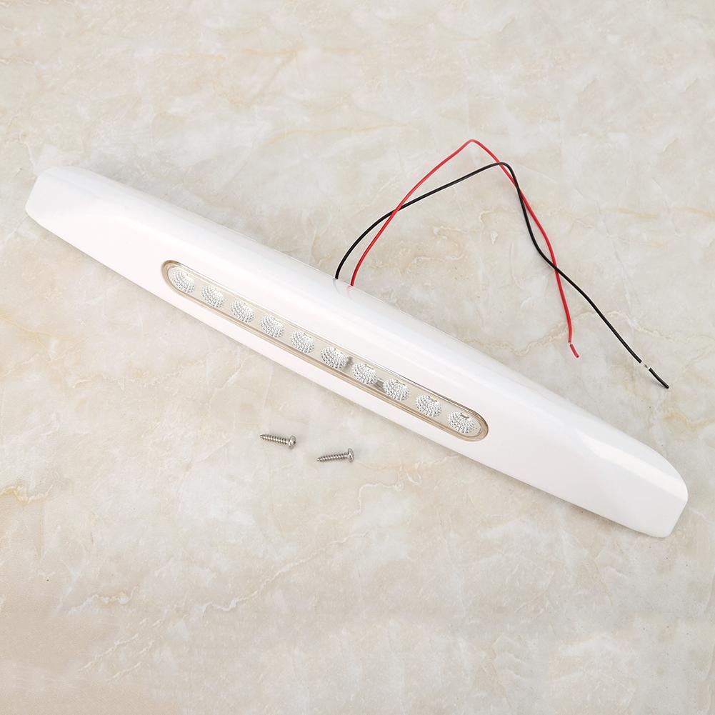 LED Waterproof Durable White Car Yacht RV Trailer Motorhome Sunshade Lamp LED Light 12V 3W