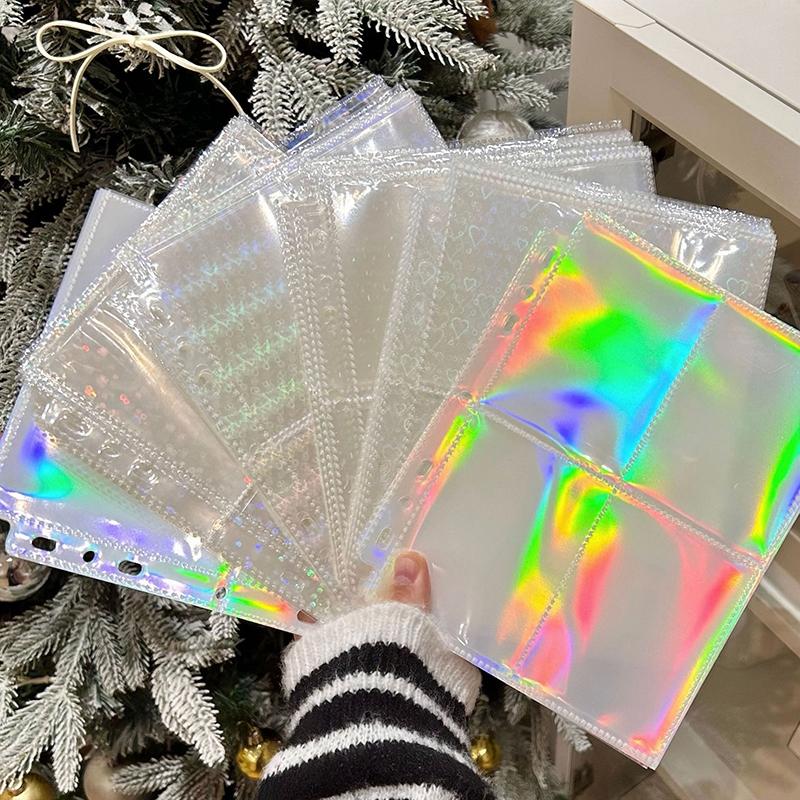 A5 Inner Page Photocard Binder Multi-Pockets Kpop Photocards Sleeves Photo Album Page Idol Photo Cards Protector Collect Book