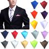 Satin Taschentuch für Herren Einfarbige Vintage Herren Einstecktuch Schlichtes Anzug Seidenes Einstecktuch Herren Taschentuch Hochzeit Business Party