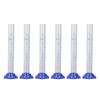 10Pcs Measuring Cylinder Glass 100ml Large Capacity Clear Scale Tool Set Kit for Experiment