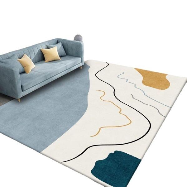 Living Room Carpet Nordic Minimalist Bedroom Bedside Carpet Room Sofa Light Luxury Floor Mat