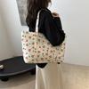 Spring New Portable Tote Bag Large Capacity Beautiful Simple Fashion College Style Casual Personality Shoulder Bag