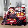 H-Helluva-Boss Cartoon printed blanket Warm Flannel blankets Picnic blanket throw blankets Home bed linings Birthday Gift