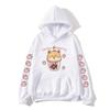 Funny Strawberry Milk Cartoon Graphic Printed Hooded  Sweatshirt Men Womnen Fashion Design Pullover Men's Fleece Hoodies
