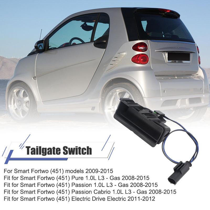 A4517470187 Rear Trunk Tailgate Handle Switch For Smart Fortwo (451) Pure Passion Cabrio 2009 2010 2011 2012-2015 4517470187