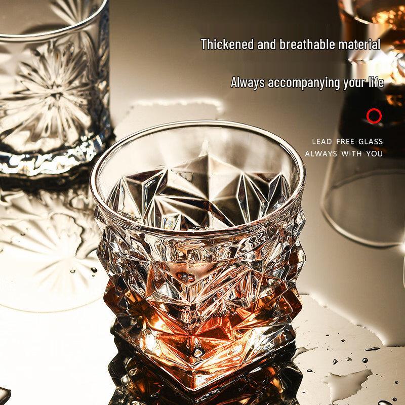 ZISIZ Crystal Whiskey Glass