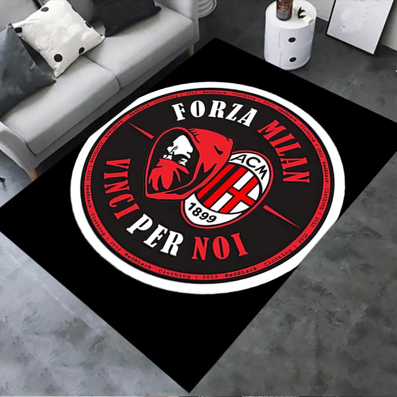 

2025 New AC Milan Carpet Rug for Living Room Bedroom Home Sofa Decoration,Kids play Non-slip Floor Mat06 40x60cm( 15x23in )