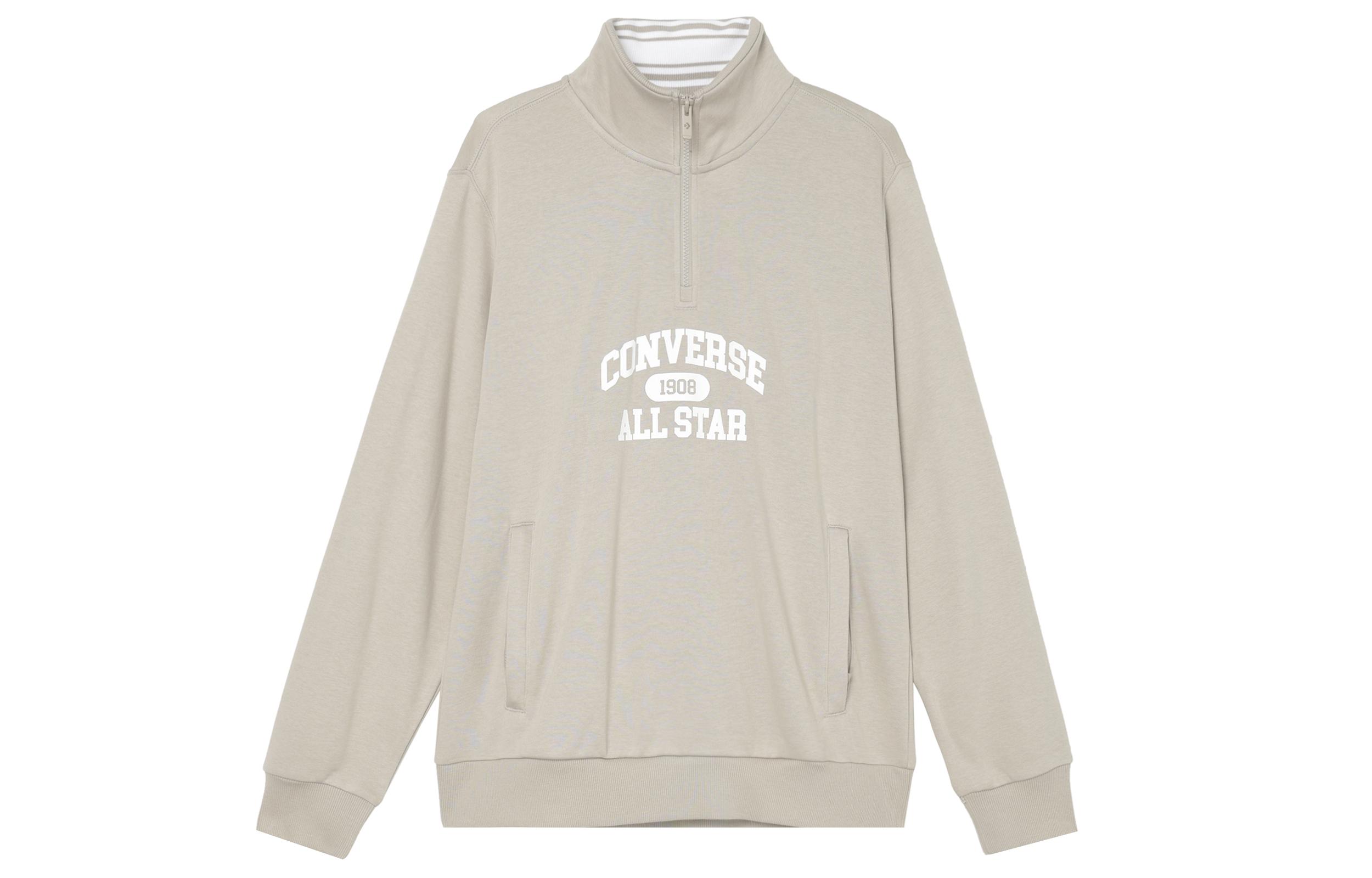 Мужская толстовка Converse Retro с четвертью молнии Хаки 10026710-A02 M