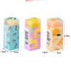 12/32/36pcs Cute Erasers Wholesale Fruit Ball Dinosaur Fun Desk Pets Pencil Erasers for School Supplies Prize Gifts Party Favors