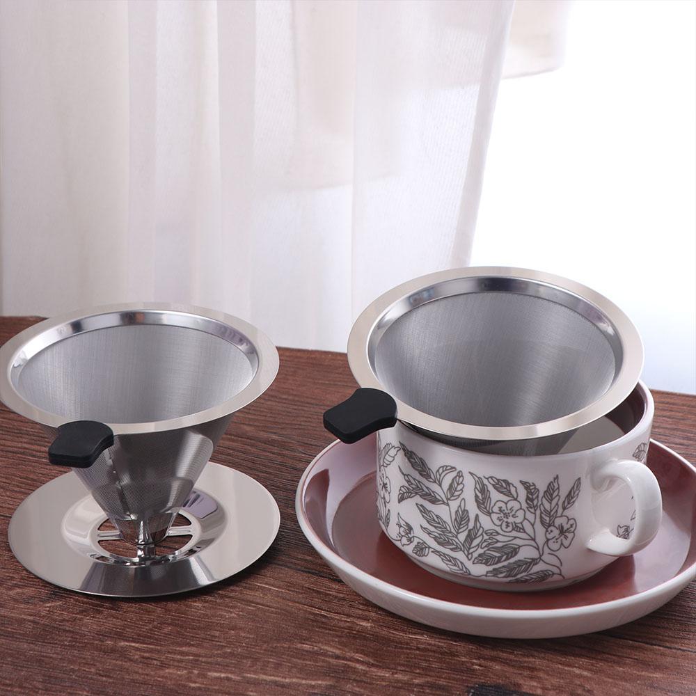 Steel Filter Reusable Coffee Filter 800 Mesh Filter Hand Dripping Coffee Maker  Specialty Coffee