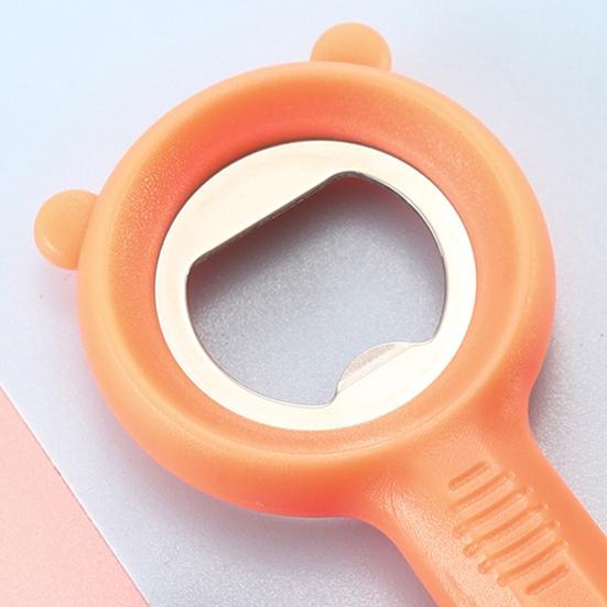 Bartender Bottle Opener Stainless Steel Beer Bottle Opener Handheld Bottle Cap Remover Portable Bottle Opening Tools