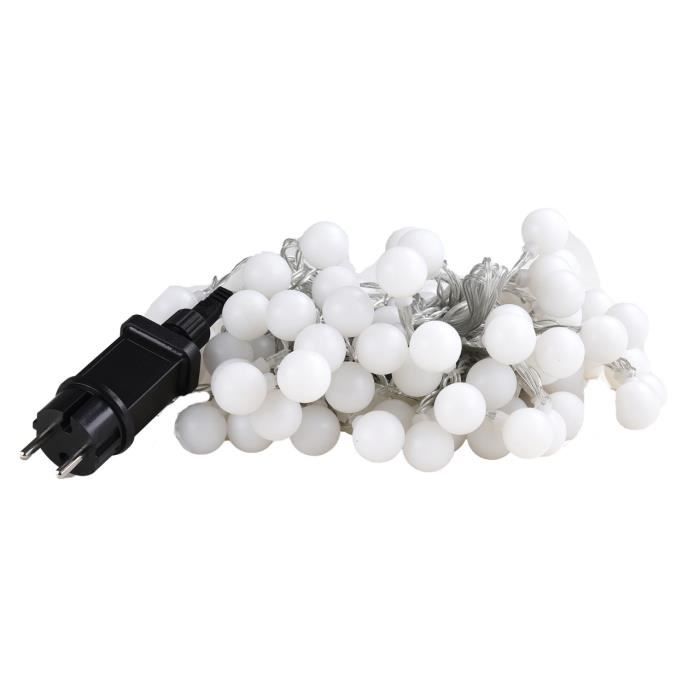 LED-belysning 80 fargerike kuler