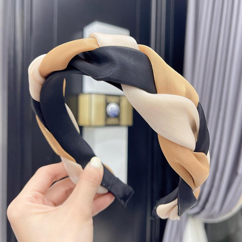 Luxury Fabric Knot Headbands For Women Girls Hair bands Hair Hoop Fashion Hairbands Female Wash Face Head Bands Hair Accessories