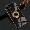 360°Rotating Magnetic Finger Ring Bracket Case For Samsung Galaxy S26 S25 Edge S24 S23 FE Plus Ultra Anti-fall Protection Cover