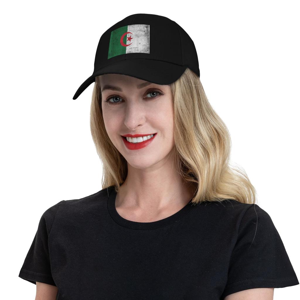 Algeria Flag Graphic Sun Baseball Cap Summer Men Adult  Custom Logo Hip Hop Hats Hot Sale Casual Outdoor Gym Baseball Caps