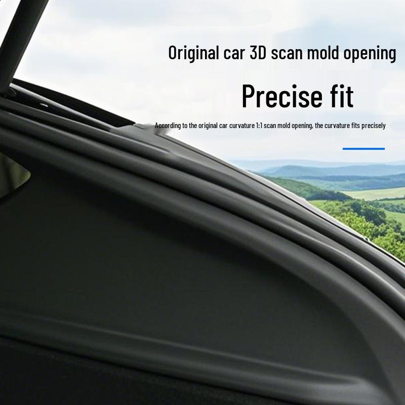 Durable Scratch-Resistant Decorative Trim for Refreshed Model Y Trunk Guard