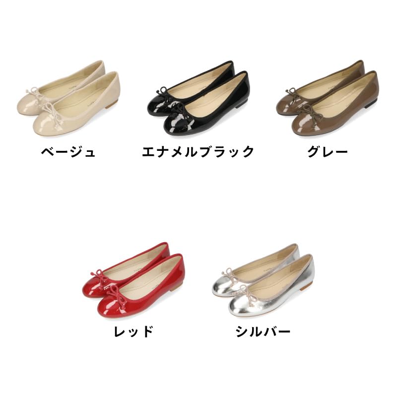 Women's Ballet Flats, Jumping Pumps, Cushioned, Round Toe, Ribbon, Available In Plus and Petite Sizes, Cute and Stylish, Black, R-4006