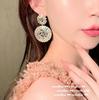Boucles d'oreilles Bijou Bleuet de la Spree, Plaqué Papalacha Or 18K Boucles d'oreilles Zircon Coloré Enveloppé Sucre
